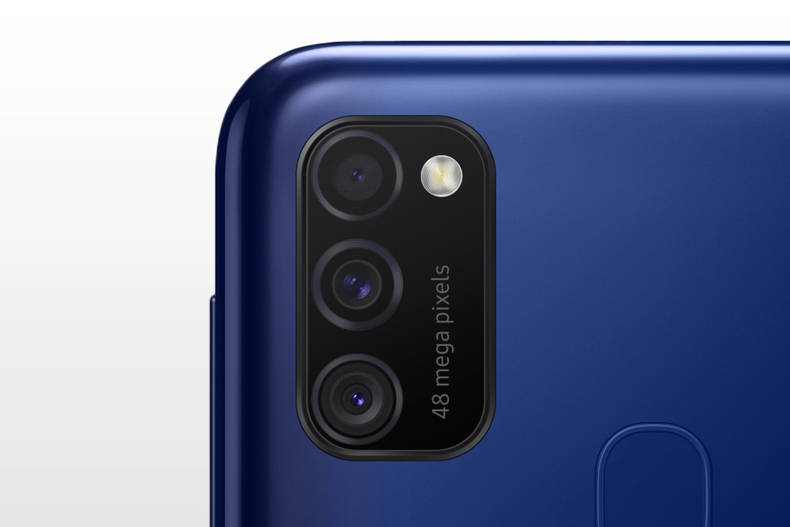 Samsung Galaxy M21 - vielseitige Triple-Kamera für gestochen scharfe Fotos